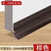 Tira de Sellado Inferior para Puerta Habitación Dormitorio Cortavientos Anti-insectos Deflector Silencioso Aislamiento Acústico Antirrobo Relleno de Huecos en Puertas Tira de Sellado