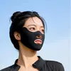 Mascarilla Facial Ligera, Transpirable y Protectora del Sol, Estilo Cómodo que Expone Boca y Nariz, Adecuada para Deportes al Aire Libre y Ciclismo, Protector Solar y Mascarilla de Protección UV