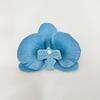 Flor Artificial Flor de Falenopsis Flor de Seda Tocado Pasador Adorno Hecho a Mano Serigrafía Flor Falsa Cabeza Caja de Dulces de Boda Cabeza de Flor
