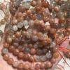 Pulsera Natural Arusha Sol Dorado Placas de Mica Fresa Dorada Pulsera de Cristal de Berilo Explosivo Terminada al por Mayor