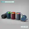 Altavoz Bluetooth Portátil Portavasos para Bicicleta Altavoz Bluetooth Tela Cilíndrica Impermeable para Exteriores Altavoz Regalo Venta al por Mayor