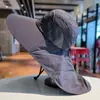Sombrero protector solar para exteriores, sombrero de pesca, sombrero de pescador, sombrero de montañismo, sombrero grande de verano para hombres y mujeres, ala con protección UV