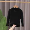 Suéter Delgado de Uso Diario para Niñas, Camiseta Base Otoño e Invierno Nuevo para Niños, Niños Grandes, Niñas Pequeñas, Suéter Delgado de Otoño
