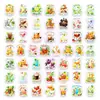Novo Conjunto de 50 Adesivos de Coquetéis de Verão, Pacote de Adesivos de Grafite de Bebidas Frescos e Simples Feitos à Mão para Decoração de Diário e Caderno