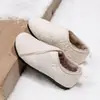 Zapatos de algodón de invierno, sencillos y cómodos para mamás, duraderos y resistentes al desgaste, estilo casual y versátil sin cordones 2026, botines de abuela forrados de felpa