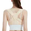 Artefato de Correção Postural Não Suado Abre os Ombros Correção de Postura Bonita para as Costas Alta Elasticidade Respirável Correção de Corcunda