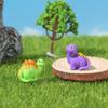 Micro Simulação de Paisagem Pequenos Ornamentos de Dinossauros Resina Artesanato Jardinagem Paisagismo Acessórios Mini Decorações Ornamentos