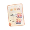 Lindos Pasadores de Frutas Cereza de Dibujos Animados para Niñas, Dulces Pasadores para Cabello de Bebé, Pinzas BB, Pinzas para Flequillo, Pinzas Pequeñas para Bebé