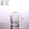 Taza de Vela Estética con Aroma de Alta Calidad en Stock Estilo Ins Redonda Simple Transparente de Vidrio para Uso en el Hogar