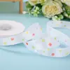 Cintas de Dibujos Animados Coloridas Listas para Usar del Fabricante, Material de Poliéster Juguetón y Lindo con Cintas para Decoración de Pasteles y Empaque de Regalo