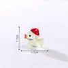 Produto novo transfronteiriço: paisagem em miniatura com figuras criativas, brilhantes e que brilham no escuro de patos de Natal - Acessórios decorativos DIY e ornamentos em miniatura