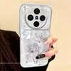 Adequado para capas de celular vivox300 e vivox200, estilo coreano personalizado para mulheres, novo design de moda criativo com renda e lírio