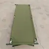Treinamento Físico Cama de Solteiro Assuntos Civis Ajuda em Desastres Cama Dobrável para Exterior Cama Dobrável Sistema Verde Cama Dobrável de Resgate de Emergência