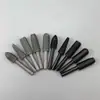 Juego de 5 Piezas de Fresas Rotatorias, Fresas de Forma Especial para Desbaste de Metal Blando, Eliminación de Rebabas, Expansión de Agujeros y Repujado, Fresas de Acero para Amoladora Eléctrica, Cabezales de Rectificado de Forma Especial