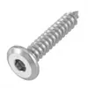 Tornillos autorroscantes de acero inoxidable 304, cabeza avellanada, cabeza plana, cabeza delgada, para muebles, tamaños m2, m3, m6, m10