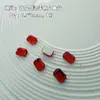Rhinestones de Cristal Biselado de Fondo Plano Octagonal Rectangular de Colores para Uñas Decoración de Uñas DIY Accesorios Venta al por Mayor