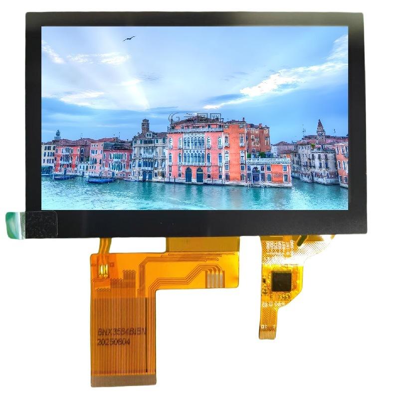 4.3寸高清窄边框电容触摸屏