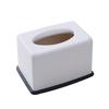 Estilo europeu caixa de tecido de plástico sala de estar criativa caixa de tecido doméstico simples guardanapo bonito restaurante Home roll tubo de papel