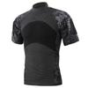 Traje táctico de rana ESDY tercera generación, manga corta nueva, algodón, absorbente de humedad, camiseta de camuflaje para exteriores
