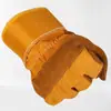 Guantes de Piel de Vaca de Dos Capas, Aislantes al Calor, Anti-quemaduras, Anti-abrasión, Anti-perforación, Protección Laboral para Soldador, Resistentes a Altas Temperaturas, Especial Anti-quemaduras para Soldadura
