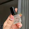 Decantador de Perfume Ultra Fino de 10 ml Botella de Vidrio Vacía de Muestra Pequeña de Gama Alta Botella de Spray Portátil para Viajes