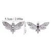7 Tipos de Accesorios para Joyería de Aleación al por Mayor, Colgantes de Calavera Mariposa Estilo Gótico, Aretes, Collares, Colgantes para DIY, Venta Caliente Transfronteriza