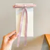 Presilha de Cabelo com Laço de Fita Infantil para Meninas, Presilha Lateral Estilo Princesa Doce, Novo Estilo 2026 Presilha de Cabelo com Fita Acessório de Cabelo