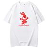 Procesamiento Camisa Publicitaria Personalizada para Hombre 200g Algodón Peinado Manga Corta Cuello Redondo Hombro Caído Media Manga Holgada Talla Grande