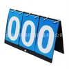 Marcador Impermeable de Tres Posiciones Marcador de Puntuación para Partido de Baloncesto Fútbol Evento Deportivo Marcador de Puntuación de Volteo de Página Marcador de Puntuación de Volteo