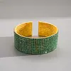 Pulsera Redonda Multicapa con Tachuelas de Diamante Estilo Lujo Ligero Europeo y Americano, Pulsera Exquisita y de Moda de Alta Resistencia, Joyería de Declaración de Nicho de Gama Alta