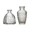 Estilo INS europeo al por mayor nuevo jarrón de cristal hidropónico botella de aromaterapia mini jarrón para sala de estar adorno de interior arreglo floral