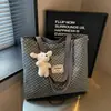 Bolsa de Lona de Gran Capacidad para Mujer 2026 Nuevo Estilo Moda Versátil Bolso de Hombro Único Bolso Cruzado para Estudiante Clase Viaje