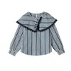 Coleção de Camisas Meninas Princesa Yuan Yuan 2026 Novidades Primavera/Outono Versátil Casual Algodão Puro Infantil