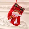 Meias de Natal, Sacolas de Presente de Natal, Meias Pequenas de Natal, Enfeites de Árvore de Natal, Itens Decorativos, Meias de Juta