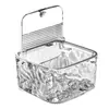 Caja de Almacenamiento para Accesorios del Cabello, Joyero Grande de Escritorio, Gomas para el Cabello de Estudiantes y Niños, Organizador Transparente a Prueba de Polvo para Tocador