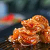 Vieiras al Ajo en Lata, Mariscos Picantes, Carne de Vieira Lista para Comer, Abra la Lata y Disfrute, un Delicioso Snack de Mariscos para Acompañar Bebidas