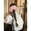 Diadema de Lunares Moderna y Elegante, Goma para el Cabello Sencilla con un Toque Elegante y de Alta Gama para Mujeres