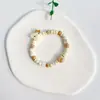Pulsera de Cerámica Jingdezhen Nueva Pulsera de Cerámica Estilo Chino Joyería Hecha a Mano Cuerda Estilo Tíbet Puesto de Pulseras Jingdezhen
