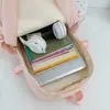 Mochila Estilo Coreano para Mulheres 2026 Verão Novo Modelo Simples e Doce Grande Capacidade Mochila para Computador Mochila da Moda para Alunos do Ensino Fundamental II e Médio