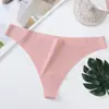 Tanga Transfronteiriça Europeia e Americana Feminina Cintura Baixa Sexy Sem Costura Peça Única Nua Secagem Rápida Calcinhas T-pants Femininas