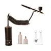 Dispositivo de Injeção de Oxigênio Hidratante de Beleza Elétrico, Aerógrafo para Esmalte, Pistola de Spray para Gradiente de Nail Art, Pistola de Spray para Confeitaria, Caneta de Spray Colorida para Miniaturas