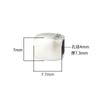 Plata esterlina S925 retro mate cuentas de agujero grande cuentas de barril cuadrado hacen ajuste de cordón de 3 mm cuerda de mano trenzada accesorios DIY
