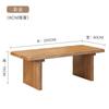 Nova mesa de chá simples de madeira maciça estilo chinês mesa de chá de tronco para casa mesa de chá para recepção de hotel mesa de chá para escritório