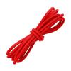 Corda Elástica Redonda Kuro Gold Cor Pura Látex Alta Elasticidade Cadarço 2,5mm de Largura Acessórios para Roupas Corda de Borracha Atacado