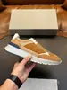 Zapatillas retro de ante con bloques de color gris y marrón para hombre, zapatillas deportivas casuales transfronterizas BC de suela gruesa en varios colores