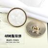 Fonte de fábrica Britânico botão de metal casaco terno estilo retrô camisa de botão cardigan blusão acessórios decorativos fivela