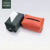 Fábrica de Origem Caixa de Lenços de Couro para Carro, Caixa de Lenços para Carro, Bolsa de Papel para Carro, Caixa de Lenços Criativa para Carro