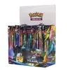 Carta Pokémon Forças Temporais Versão Inglesa Pokemon Reforços Caixa Surpresa Bolso para Cartas Pokemon