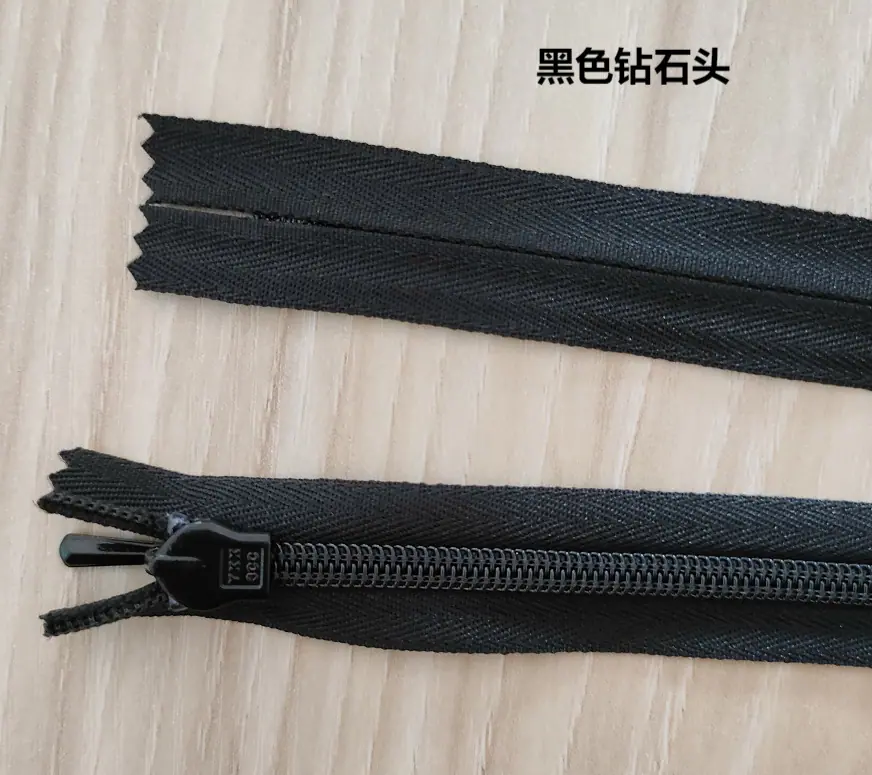 3号隐形钻石头拉链11