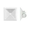 Extractor de aire, Extractor de aire para baño, Ventilador de ventilación, Montaje en pared de baño/inodoro, Tipo ventana, Potente, Bajo ruido, Extractor